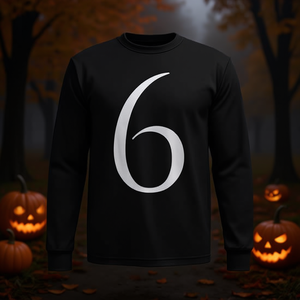 Camiseta de manga larga con disfraz de Halloween a juego para parejas Six Seven Meme - Product Image 3