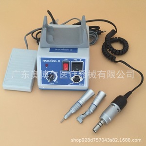 Dental Grinder E Type Motor Set With Low Speed Bend And Straight Head Electric Handpiece For Dental Use - Product Image 3