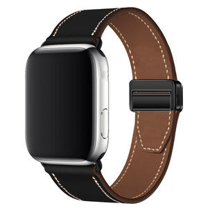 สายนาฬิกาหนังแท้สุดหรู ดีไซน์แบบ Sport Loop พร้อมตัวล็อคแม่เหล็ก สวมใส่สบาย ทันสมัย สำหรับนาฬิกาขนาด 10 46 มม. - Product Image 5