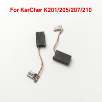 Brosse en carbone graphite pour nettoyeur haute pression électrique Karcher K201/205/207/210 & BOS CH 1617014124, taille 5x10x17.2mm
