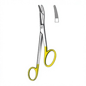 Porte-aiguilles Gillies 16 cm / 6-1/4 pouces avec denture de 0,4 mm, profil mini pour droitiers et carbure de tungstène TC GOLD - Product Image 1