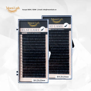 Extensions de cils plates personnalisées, modernes et individuelles, avec un confort léger, étiquette privée - Product Image 2