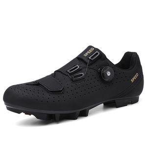 Zapatillas de Ciclismo de Montaña para Hombre, Diseño Nuevo de Fábrica, Antideslizantes, Multifuncionales, con Suela de Goma y Parte Superior de Cuero Genuino - Product Image 1