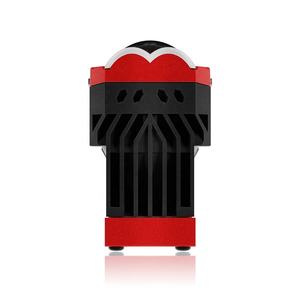 Dual Laser 1,5 "Square Mini Len Hi/<span class=keywords><strong>Lo</strong></span> 75W Auto Auto Scheinwerfer Flachs ch neiden Beleuchtung Bi-LED Motorrad Scheinwerfer - Product Image 3