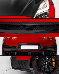 สำหรับ Nissan <span class=keywords><strong>GTR</strong></span> 2008-2020 R35 Facelift ชุดแต่งสไตล์ <span class=keywords><strong>Nismo</strong></span> ปี <span class=keywords><strong>2024</strong></span> ชุดแต่งรอบคัน Skyline คุณภาพสูง คาร์บอนไฟเบอร์ กันชน สปอยเลอร์ ดิฟฟิวเซอร์ - Product Image 2
