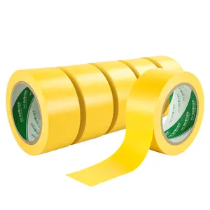 YOU JIANG PVC 높은 가시성 내구성 바닥 테이프 안전 표시를위한 노란색 컬러 인쇄 접착 바닥 테이프
