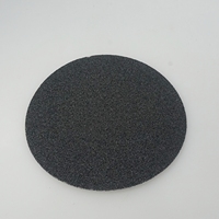 Disque abrasif en carbure de silicium PSA haute densité de 5 pouces, 1 mm, avec support en papier kraft pour polissage du marbre, OEM