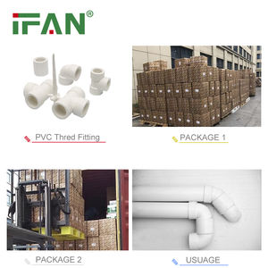 חומרי אינסטלציה pvc ניקוז ifan 2 "3" 4 "כל הסוגים <span class=keywords><strong>90</strong></span> מעלות המרפק - Product Image 6