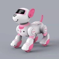 Chien robot intelligent qui marche, aboie, chante, danse, simulation IA, jouet électrique en plastique pour l'éducation précoce des enfants