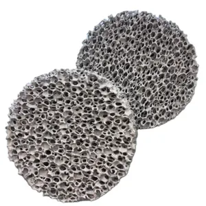 Silicon Carbide Porous Foam Honeycomb Ceramic Filter for Metal Filtration