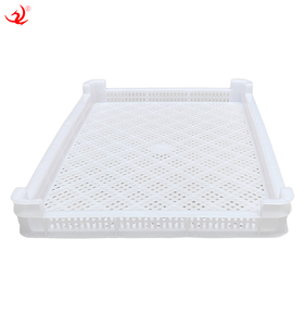 Bandeja <span class=keywords><strong>de</strong></span> Secado Apilable <span class=keywords><strong>de</strong></span> Plástico PP con Malla, Apta para Alimentos, Dulces, Mariscos, Frutas y Plantas - Product Image 3
