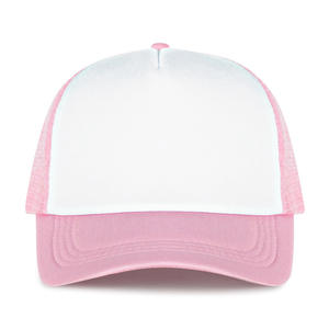 Vente en gros de casquette de camionneur en mousse à 5 panneaux avec logo personnalisé chapeau en maille de sport structuré avec snapback en plastique pour casquette de pêche en plein air en stock - Product Image 2