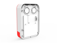 Nouvelle conception de sirène d'alarme de sécurité, son fort de 120 dB, temps de retard réglable, indication LED, capteur réseau filaire pour la maison et le bureau