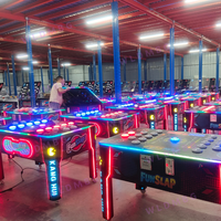 Mesin Game Arcade 2 Pemain dengan Mesin Penerima Uang Koin yang Laris untuk Anak-anak, Hiburan Keluarga, dan Pusat Permainan Puzzle