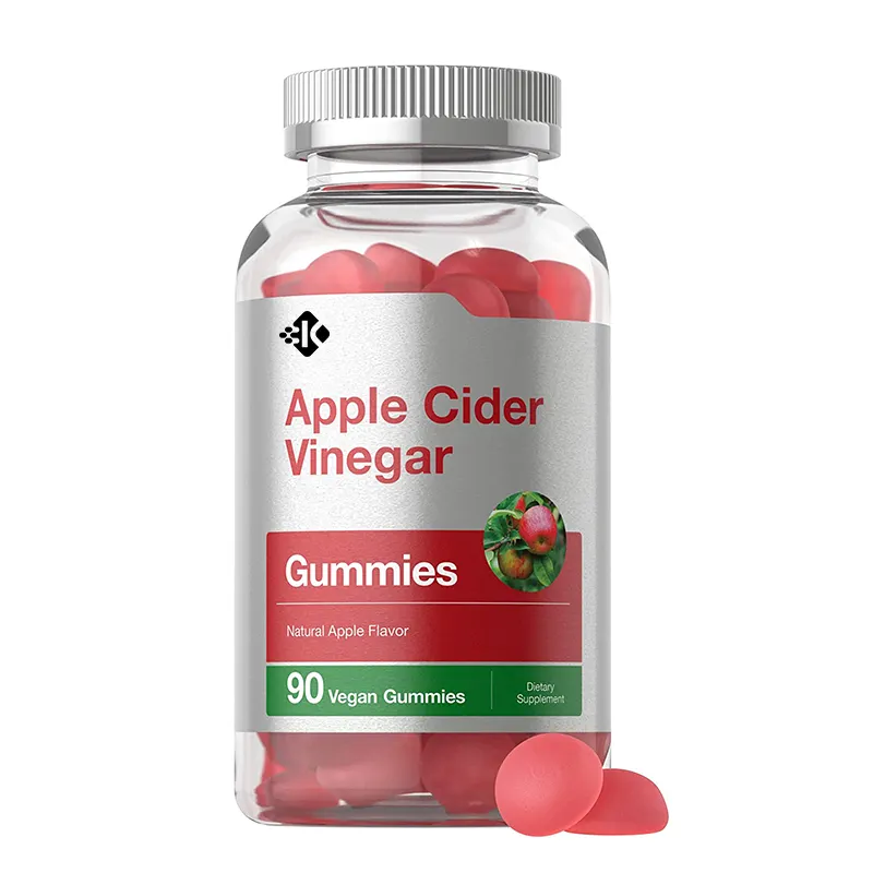 Weight Loss ACV Supplement Vegan Apple Cider Vinegar Gummies For Slimming