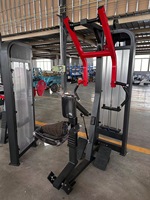 Machine de musculation commerciale SK à charges sélectionnables pour tirage vertical assis et entraînement du dos, double fonction, certifiée CE