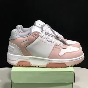 Nouvelles chaussures de créateur 2026 pour femmes, chaussures basses, chaussures de skateboard pour hommes, style marche, décorées de blocs de couleur, à lacets et à motifs flèche, cousues - Product Image 5