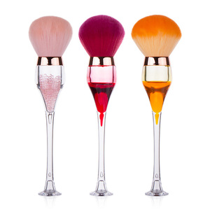 Cepillo para Limpiar Polvo de Uñas, Estilo Vino Tinto, Mango de Plástico y Nylon Suave, Herramientas de Manicura, Nuevo Estilo 2022 - Product Image 3