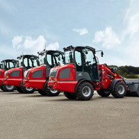 Cargador de motor diésel Epa Kubota, minicargador articulado de alta calidad, precios de cargador de ruedas de granja