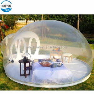 Tente bulle gonflable blanche pour camping extérieur, tente bulle gonflable pour pelouse, tente gonflable de camping, tente gonflable extérieure à vendre - Product Image 1