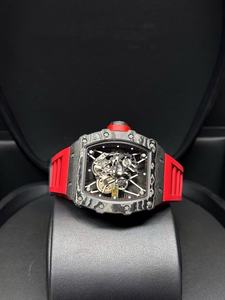 Prix de gros RM Montre chronographe mécanique ETA de haute qualité en acier inoxydable, style Hip Hop Sport, cadran saphir, résistance à l'eau 5 ATM - Product Image 3