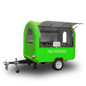 Remolque de venta de té de burbujas, máquina de camiones, quiosco de café comercial, remolque de comida móvil para helados a la venta - Product Image 2
