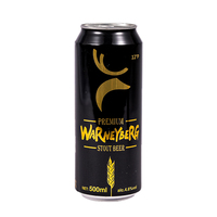 Cerveza OEM de alta calidad 2.3% Vol ~ 16% Vol Alcohol 330ml 500ml Cerveza tradicional Alemana Dark Stout Cerveza de trigo en latas