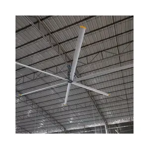 7.3m 6.1m 5m Fábrica fornecimento Hvls Vintage Industrial Plant Air teto ventiladores