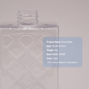 ขวดสเปรย์พลาสติก PET คุณภาพสูง ทรงแบน สำหรับบรรจุสบู่เหลว ขนาด 300 มล./500 มล. ผู้ผลิตขายส่ง รับผลิตแบบ OEM ODM แบรนด์ส่วนตัว - Product Image 4