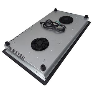 Table de cuisson électrique à double brûleur avec surface en céramique à commande tactile 4000W, plaque à induction de table - Product Image 6