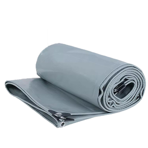 Рулон тентовой ткани из ПВХ плотностью 550 г/м² с защитой от УФ-излучения, водонепроницаемый, для укрытия грузовиков и наружного применения - Product Image 1