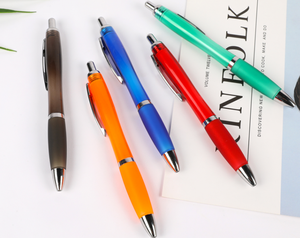 Advertising Cheap Click Promotion Personalized Gift Ballpoint Custom Printed Hotel Plastic Ball Pen - Product Image 6