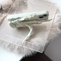 Designer de luxe Halloween cadeau décalé squelette main support coque de téléphone accessoire support de mode pour iPhone 17 16 Pro Max étuis