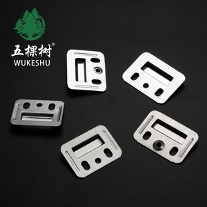 Clips de fixation pour panneaux muraux en acier inoxydable Wukeshu 85 mm, accessoires métriques pour panneaux muraux intégrés - Product Image 2