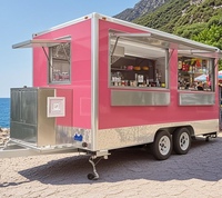 Camion de cuisine mobile, camion de restauration rapide, remorque de traiteur, boutique alimentaire, caravane de restauration BBQ, camion avec cuisine complète