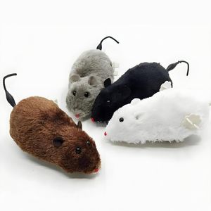 لعبة قط تفاعلية على شكل فأر محشو تعمل باللف مع ذيل متحرك - Product Image 6