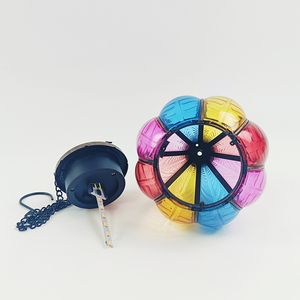 2025 New Nhựa Hot Air Balloon Năng Lượng Mặt Trời Đèn Lồng Đèn Vườn Lễ Hội Đảng Trang Trí Nội Thất Nhấp nháy Ngọn Lửa Treo Năng Lượng Mặt Trời Ánh Sáng - Product Image 6