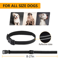 Top Sell wiederauf ladbare LED-Anzeige Stop Barking Collar Smart Dog Anti Bark Collar Kein Schock