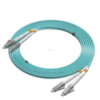 Câble de raccordement en fibre optique multimode ZOERAX GXQ-OM4 LC vers LC OM4 Duplex 50/125µm LSZH 10G 40G 100G pour réseau de centre de données