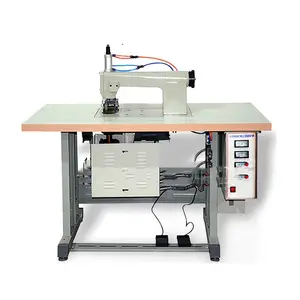 Venta caliente de alta calidad de la máquina de encaje ultrasónico máquina de coser inalámbrica para diario en relieve
