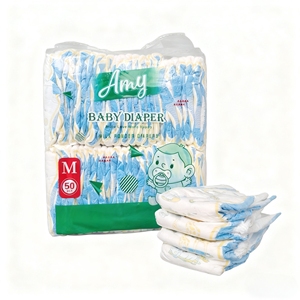 Couches pour bébé ultra-absorbantes avec noyau anti-humidité, anti-fuites et fines pour un port confortable - Product Image 2