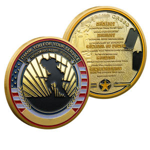 Moneda Conmemorativa de Metal Personalizada con Tema de Servicio Gratioso, Regalo de Creencia y Convicción, Decoración del Hogar - Product Image 1