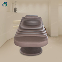 Qunpeng meilleure vente cils Salon de beauté lit Table de Massage Spa lit chaise couleur marron cils lit