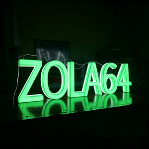 Custom Front Lit <b>LED</b> Acrylic Stainless Steel 3D Logo Letter <b>Sign</b> for Indoor/Office Outdoor Business Retail Signboard Easy - Product Image 4