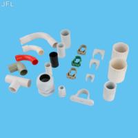 Accessoires électriques, collier de serrage pour tuyau en PVC, clip en forme de U, 16 mm/20 mm/25 mm, certifié CE, raccords de conduite d'eau, raccords de plomberie, ignifuge