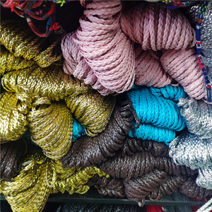 เชือกตกแต่ง PU ถักแบบแบน 5 มม. หนังเทียม สีดำ น้ำตาล เหลือง แดง เขียว น้ำเงิน กรมท่า ม่วง ชมพู ขาว สไตล์โมเดิร์น - Product Image 1