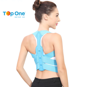 Top One Étiquetage privé Respirant Droit Adulte Supérieur Réglable Médical Adulte Dos Orthèse Posture Correcteur - Product Image 2