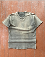 T-shirt vintage délavé à l'acide, coupe ample, qualité supérieure, personnalisable, fabriqué en Chine