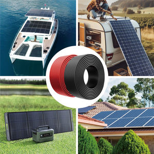 Cable de Extensión de Cobre Estañado de 10AWG de Color Negro para Panel Solar, Sistema Solar Fuera de la Red, Automoción y Exteriores - Product Image 6