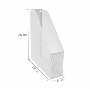 SAM Metal Mesh Magazine <b>File</b> Rack Desk <b>Organizer</b> - Product Image 6